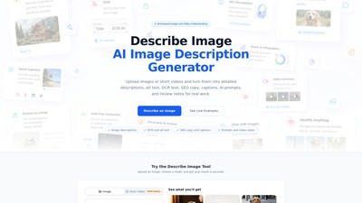 Describe Image - Thumbnail