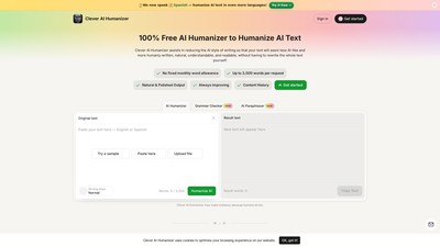 Clever AI Humanizer - AI Tool