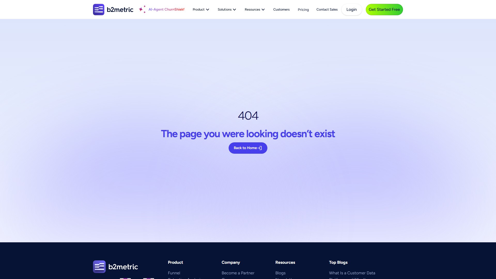 B2Metric IQ Analytics