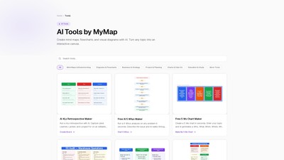 MyMap.AI Research Paper Summarizer - AI Tool