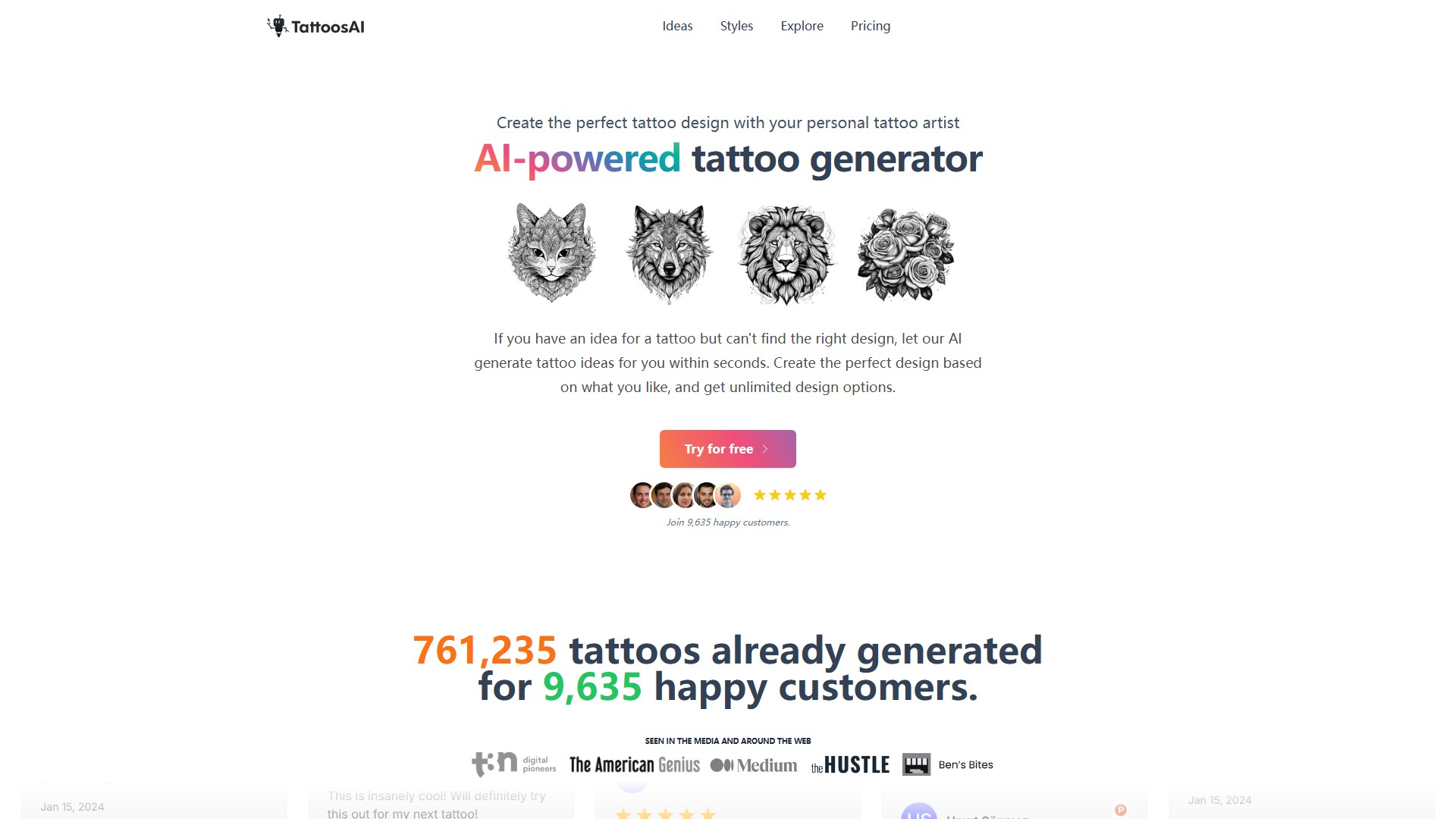 Tattoos AI