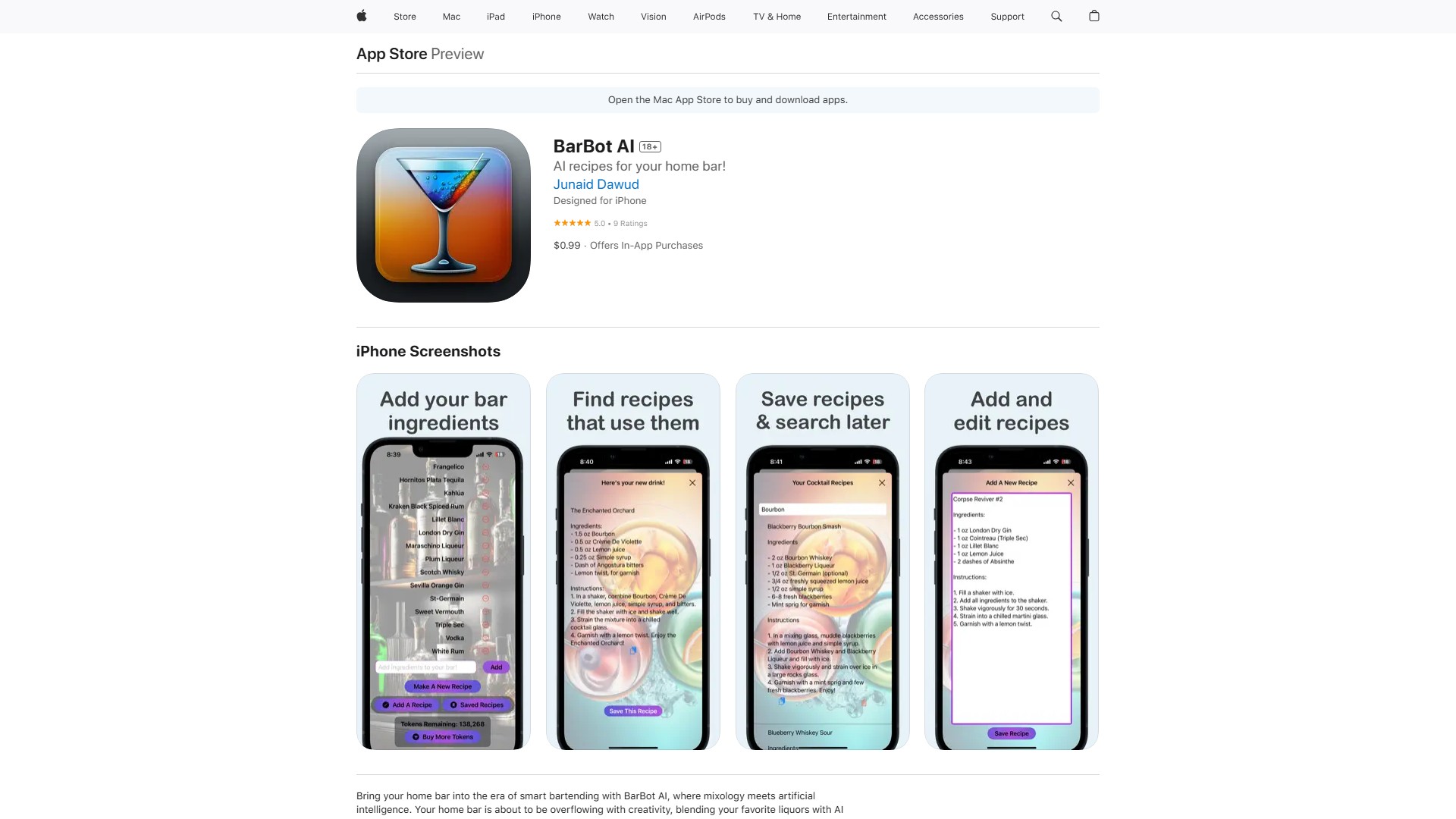 BarBot AI
