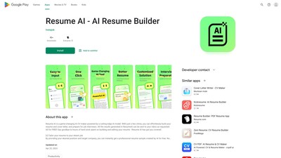 ResumeAI for Android AI Tool