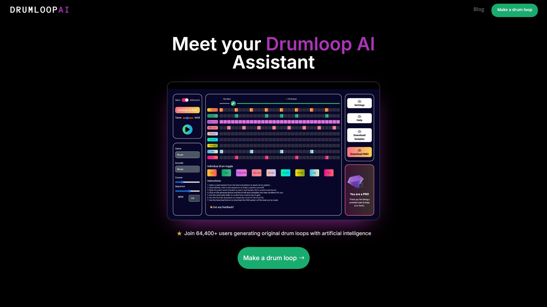 Drumloop AI