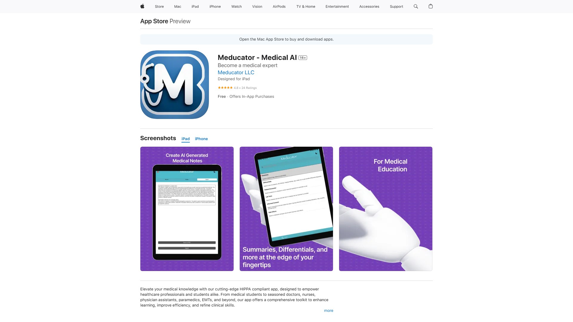 Meducator - Medical AI