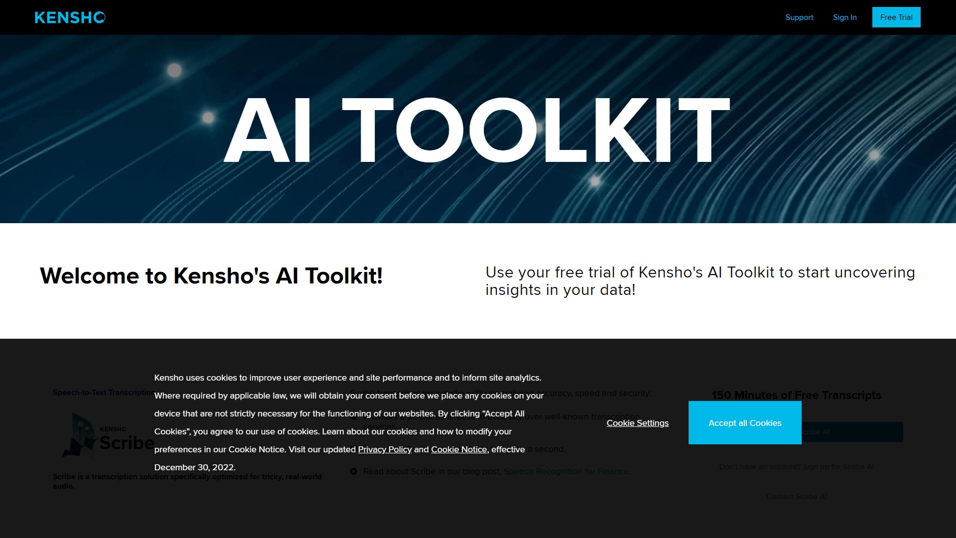 Kensho Scribe Transcription