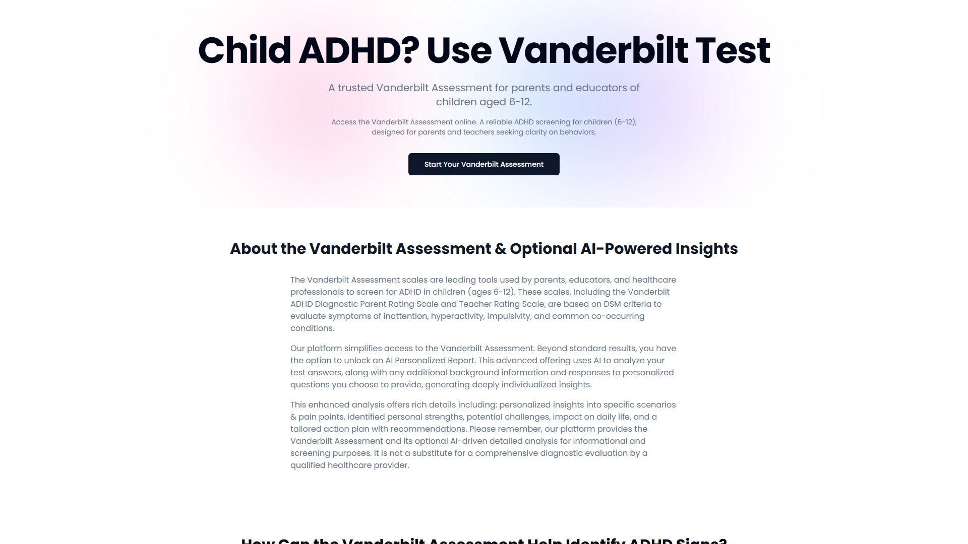 vanderbiltassessment