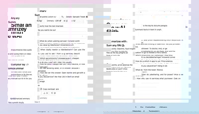 Any Summary - Thumbnail