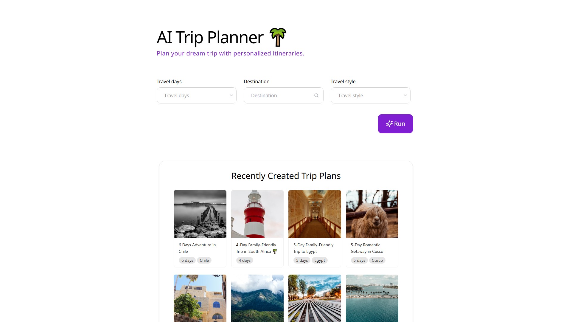 AI Trip Planner