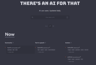 There's An AI For That AI Tool