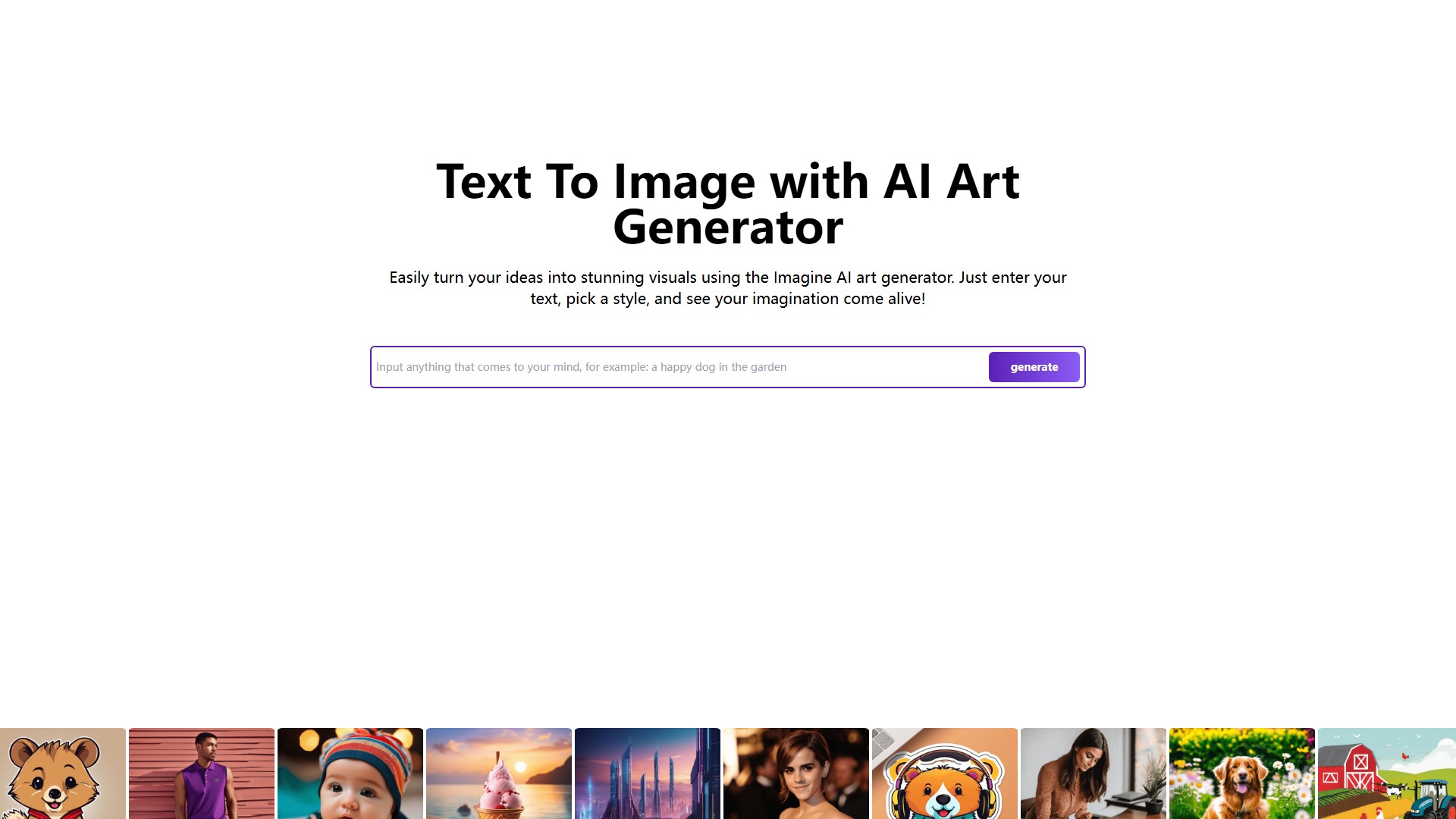 Stable Diffusion AI Generator Online