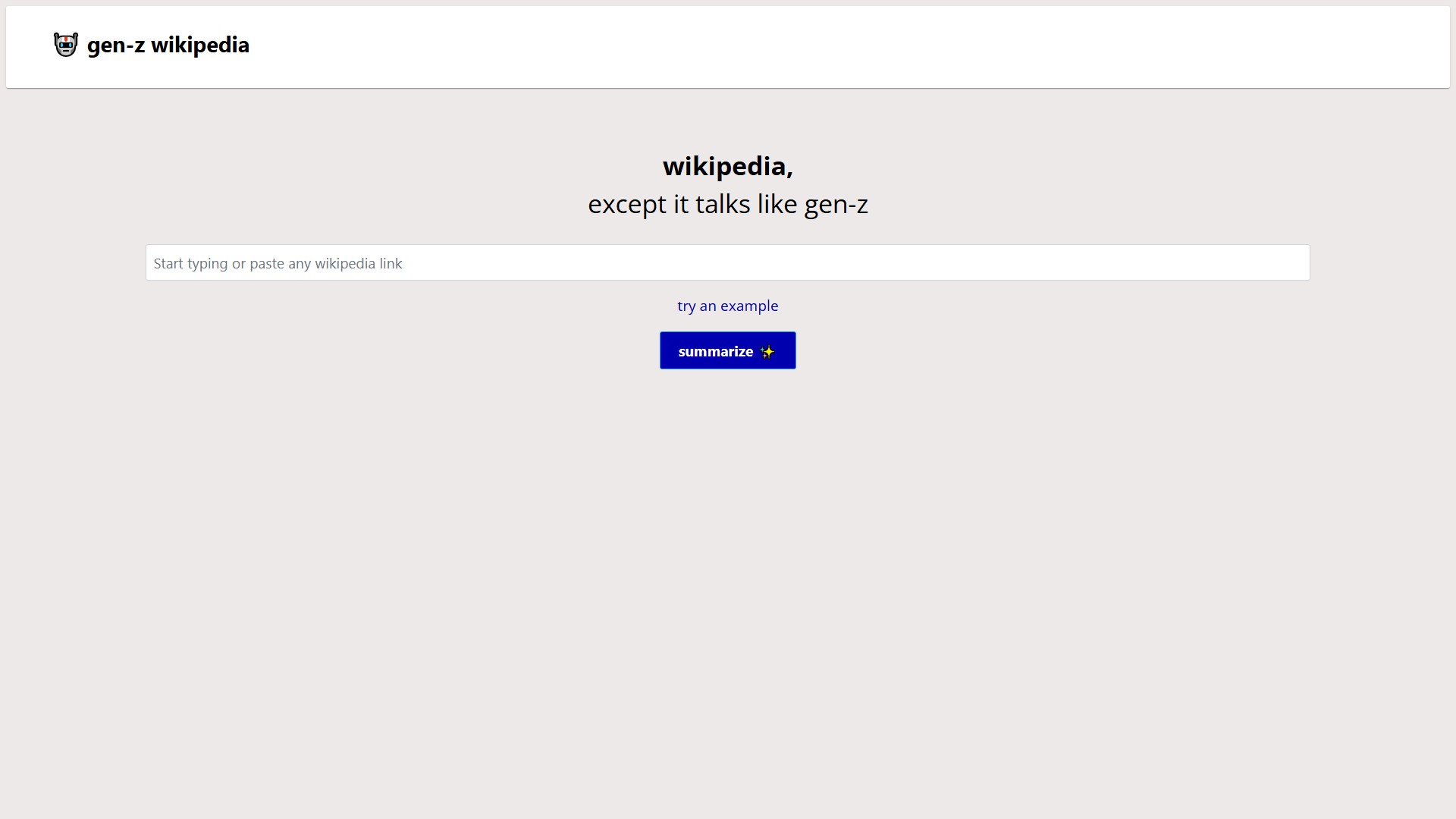 AI-Powered Wikipedia Summarizer