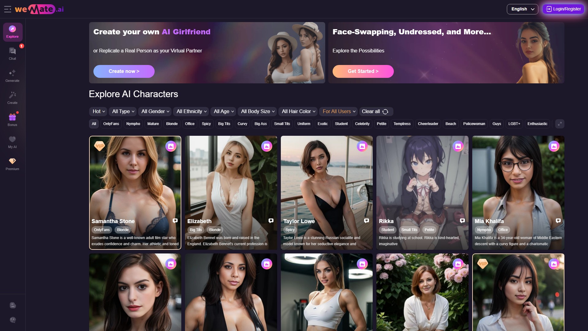 Wemate: Spicy AI Roleplay Chat