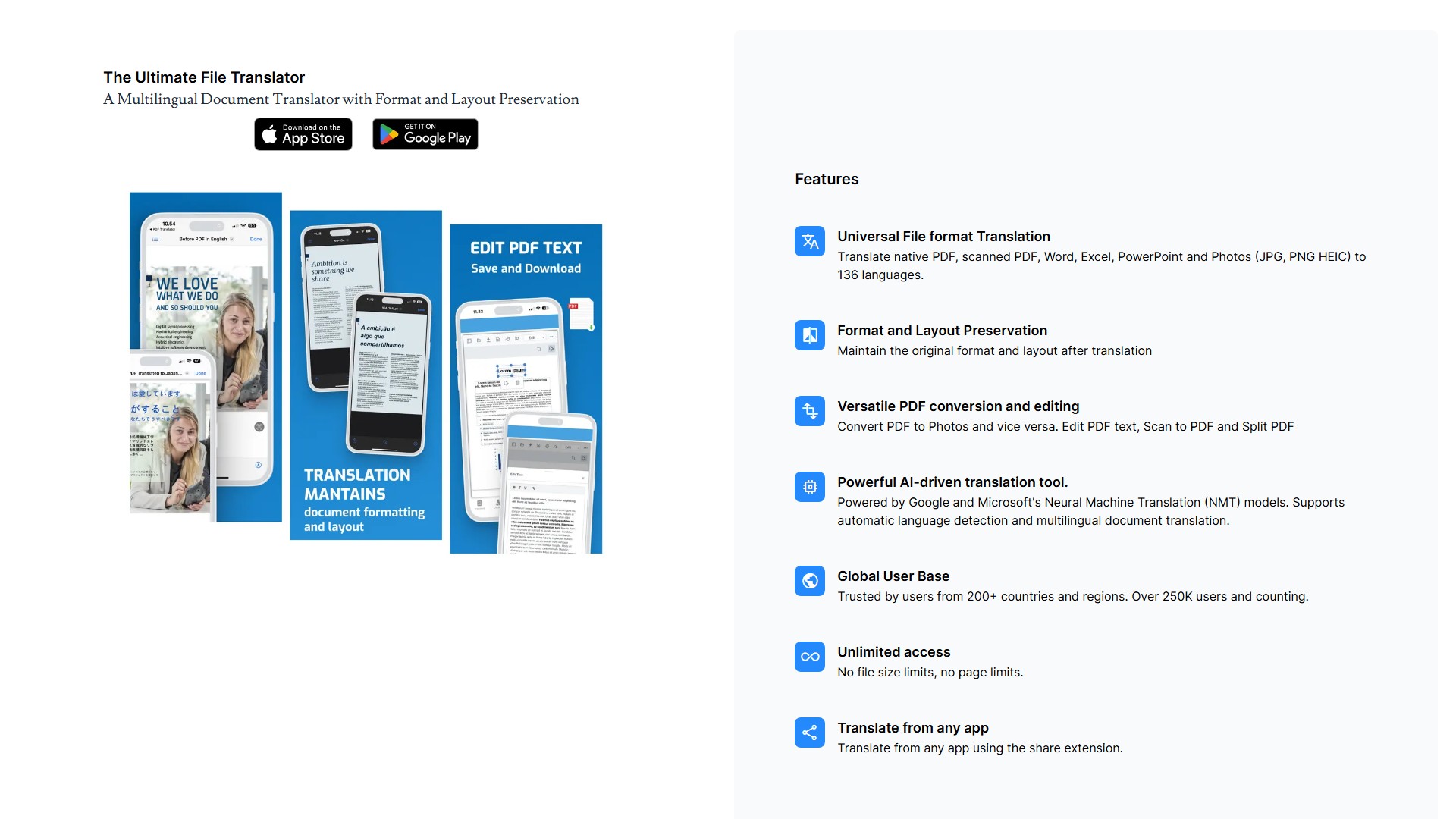 PDF Translator & Editor