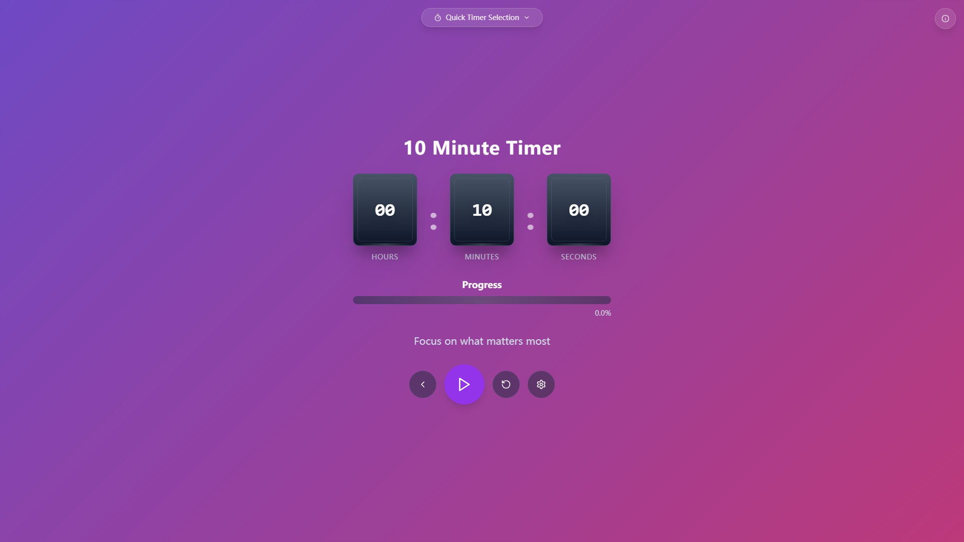 Free Online Timer A Free Online Countdown T ToolAI io