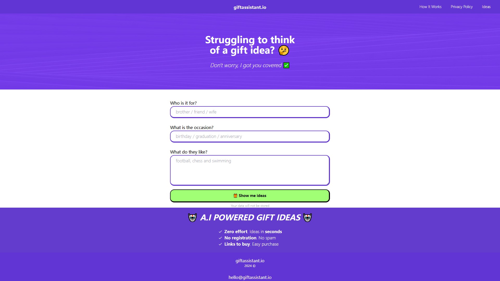 giftassistant.io