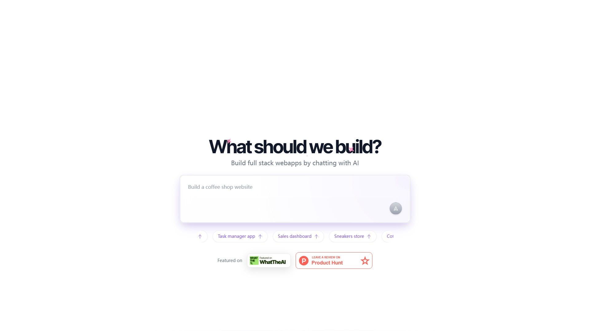ChatGPT Website Builder