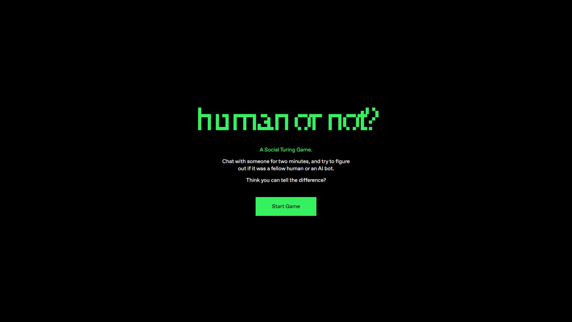 Human or Not