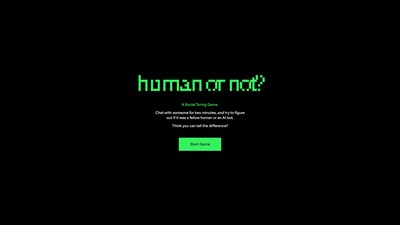 Human or Not - Thumbnail