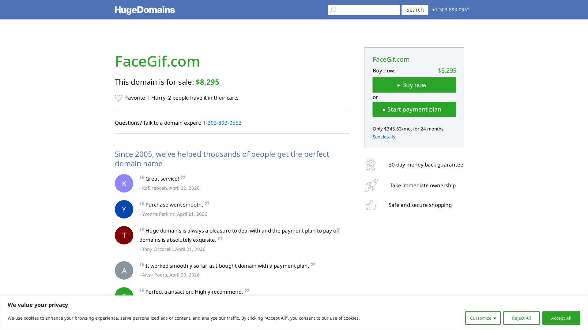 Facegif - AI Tool Screenshot