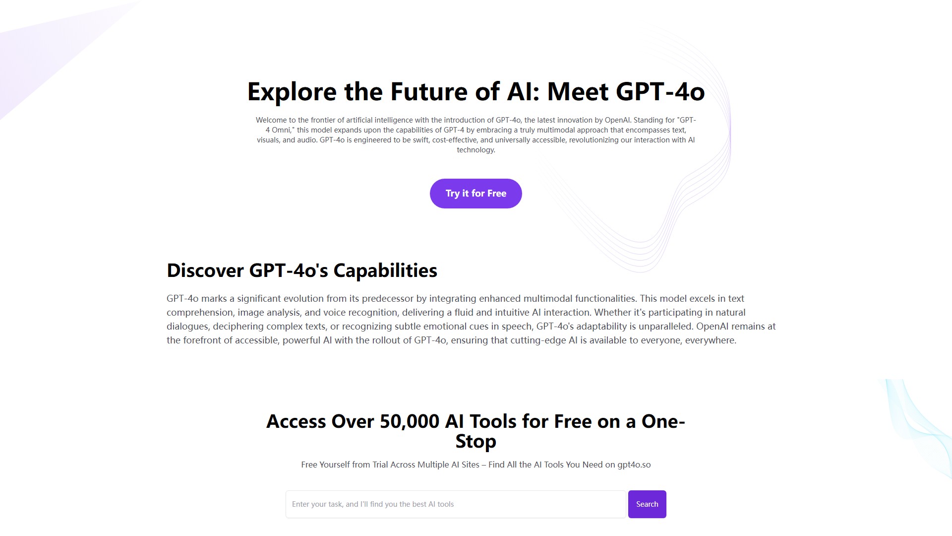 GPT4o.so: ChatGPT 4o Free Online