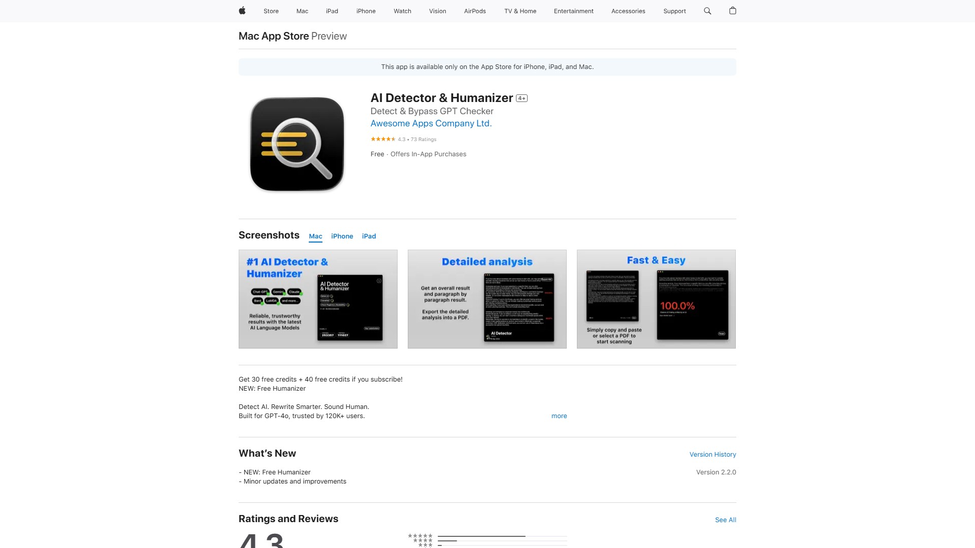 AI Detector - Text Validator