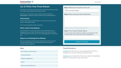 Newswriter.ai - AI Tool