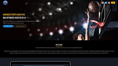 FantasyBall NBA Optimizer AI Tool