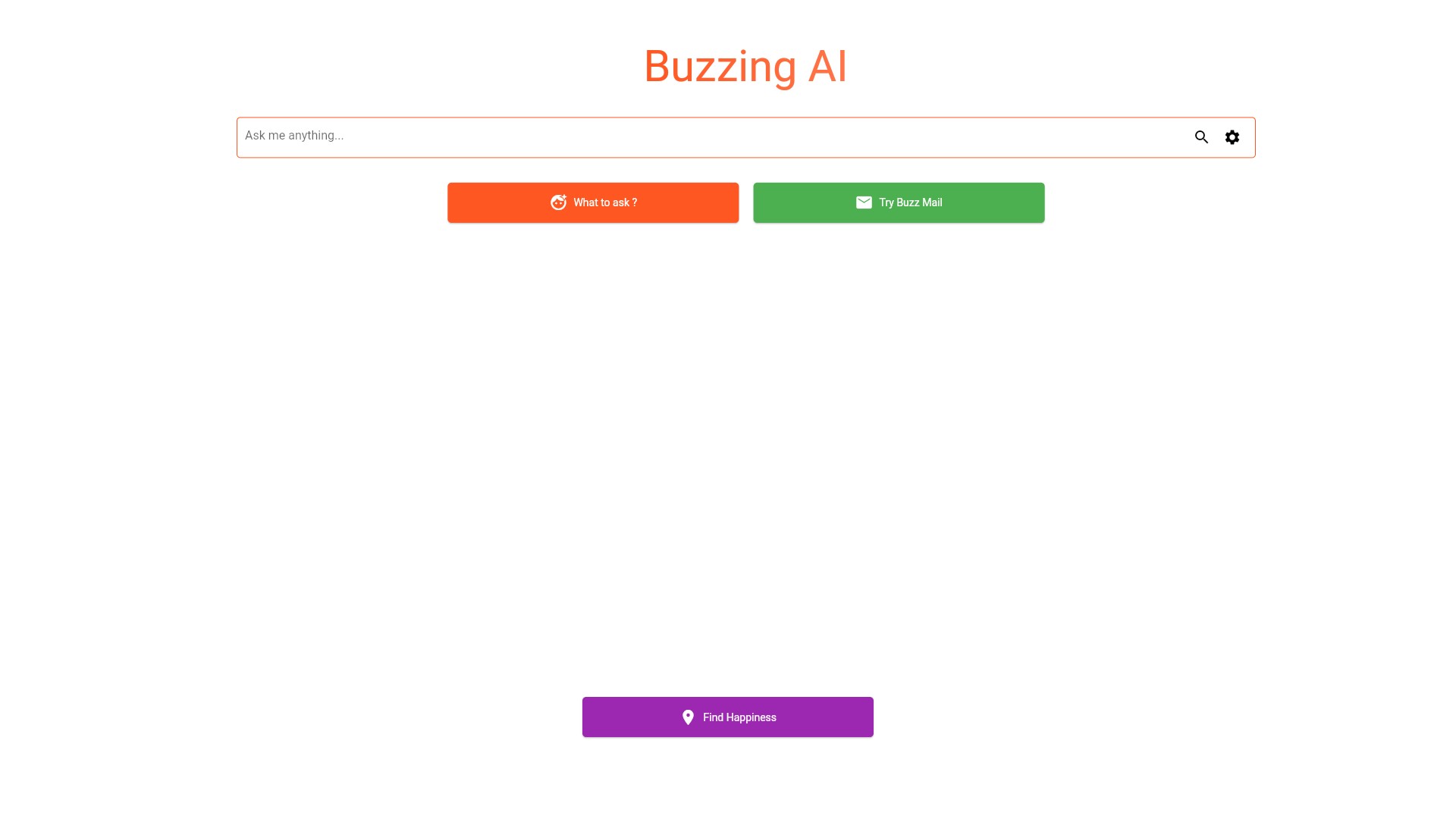 Ask Buzzing AI