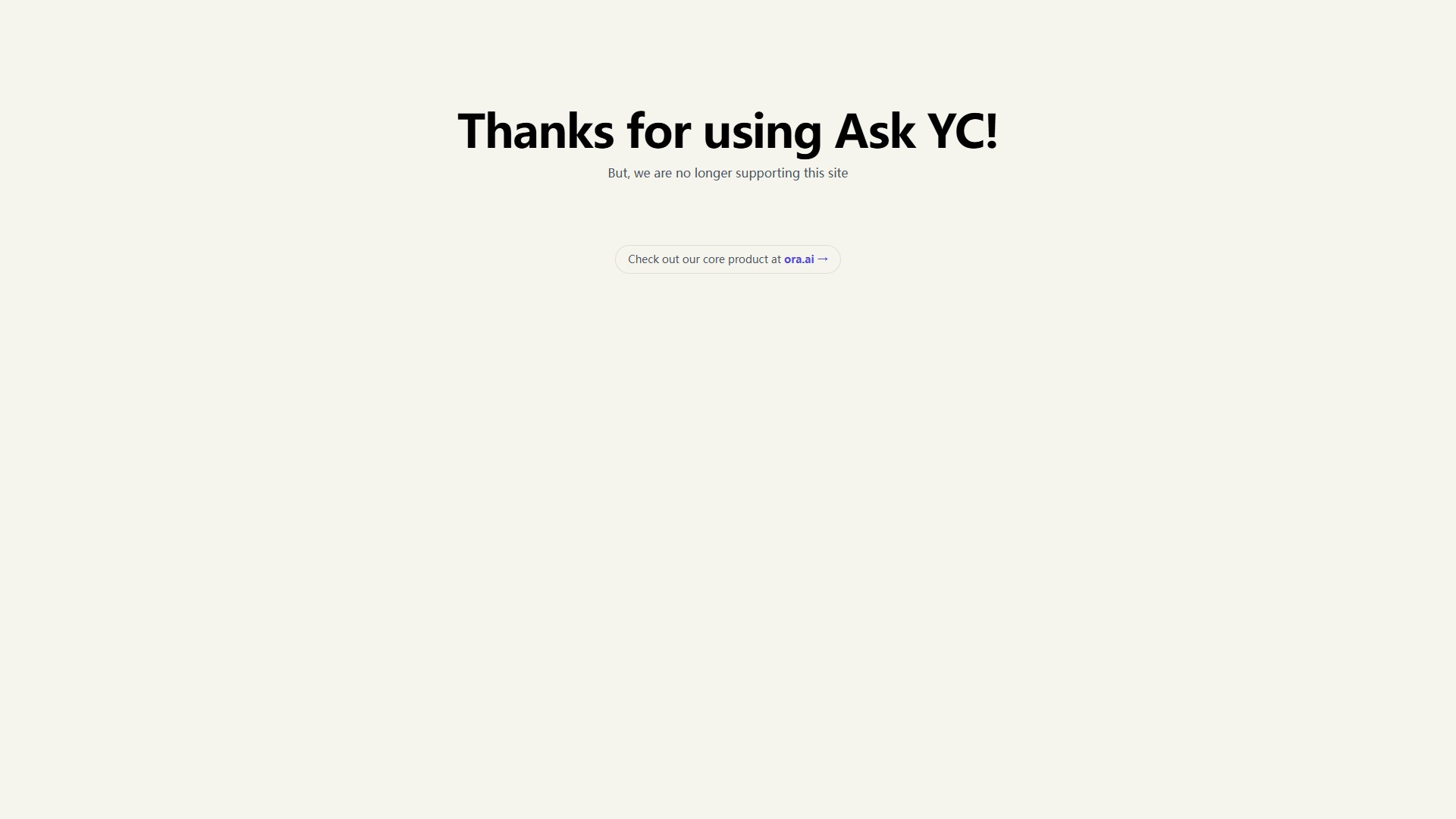 Ask YC