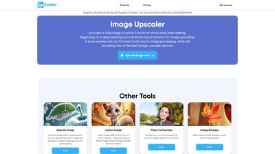 Image Upscaler - AI Tool