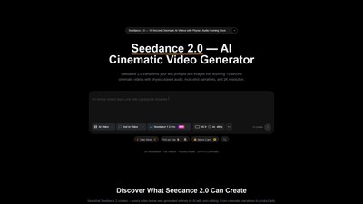 Seedance 2.0 AI - Thumbnail