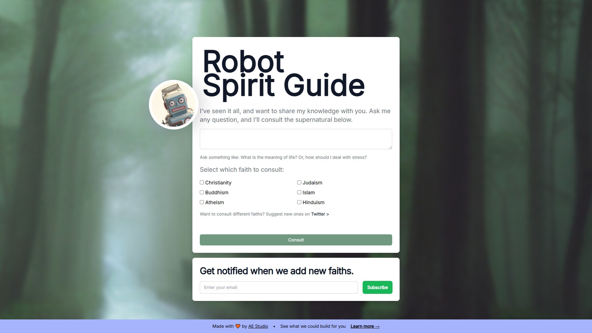 Robot Spirit Guide
