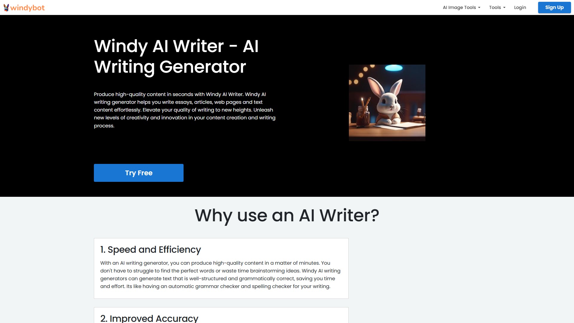 Windy AI Writer