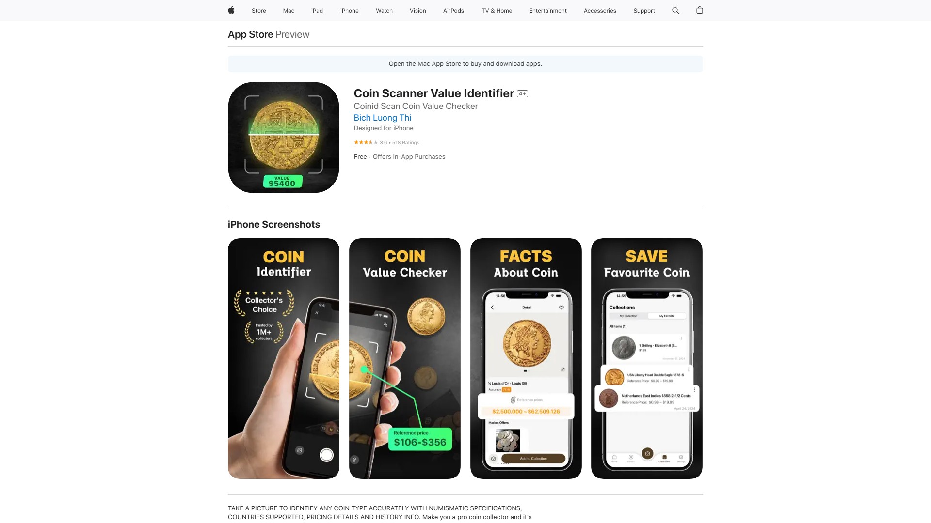 Coin Identifier Coin Snap