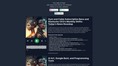 HackerFM Podcast - AI Tool