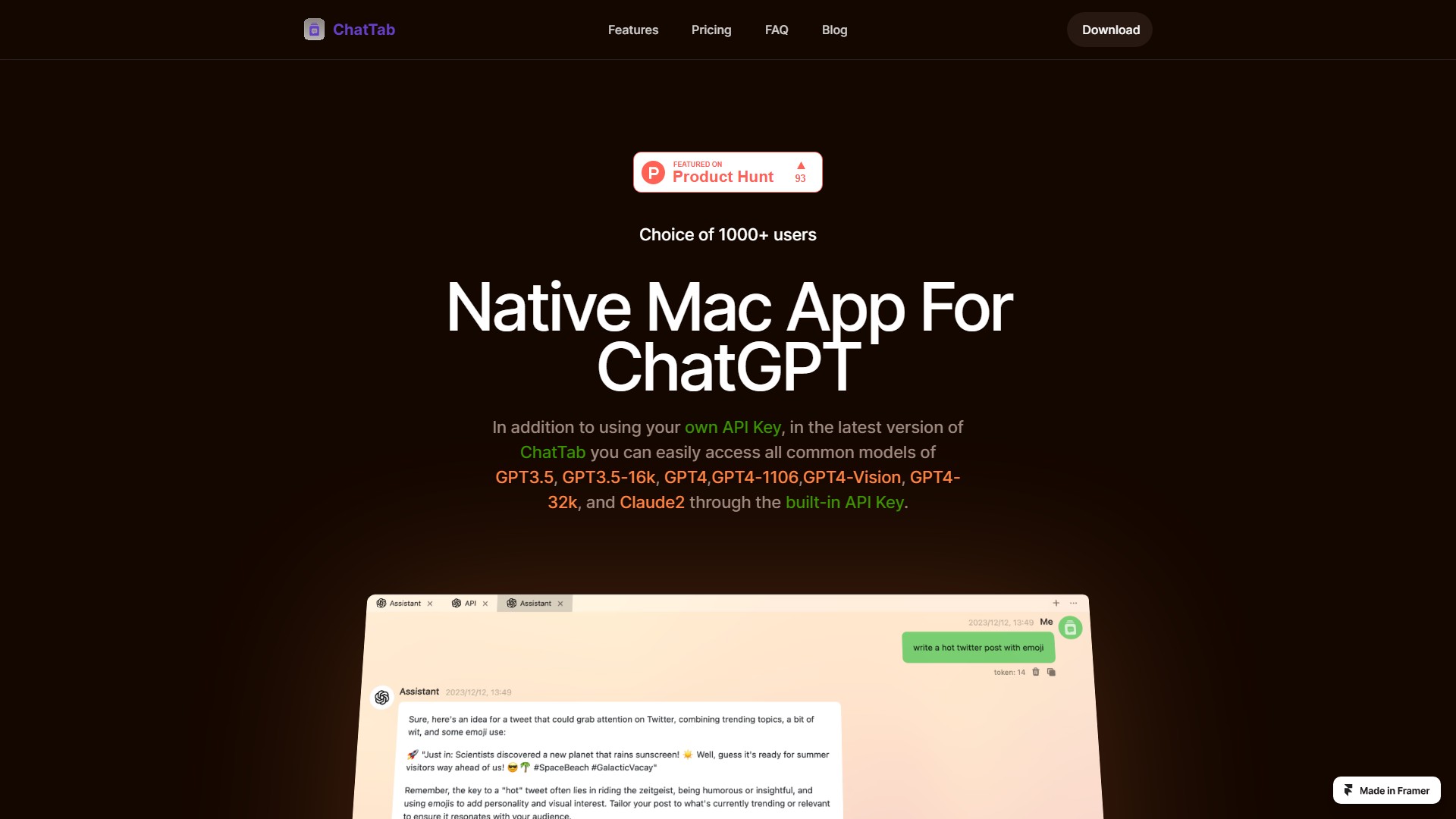 ChatTab - AI Tool