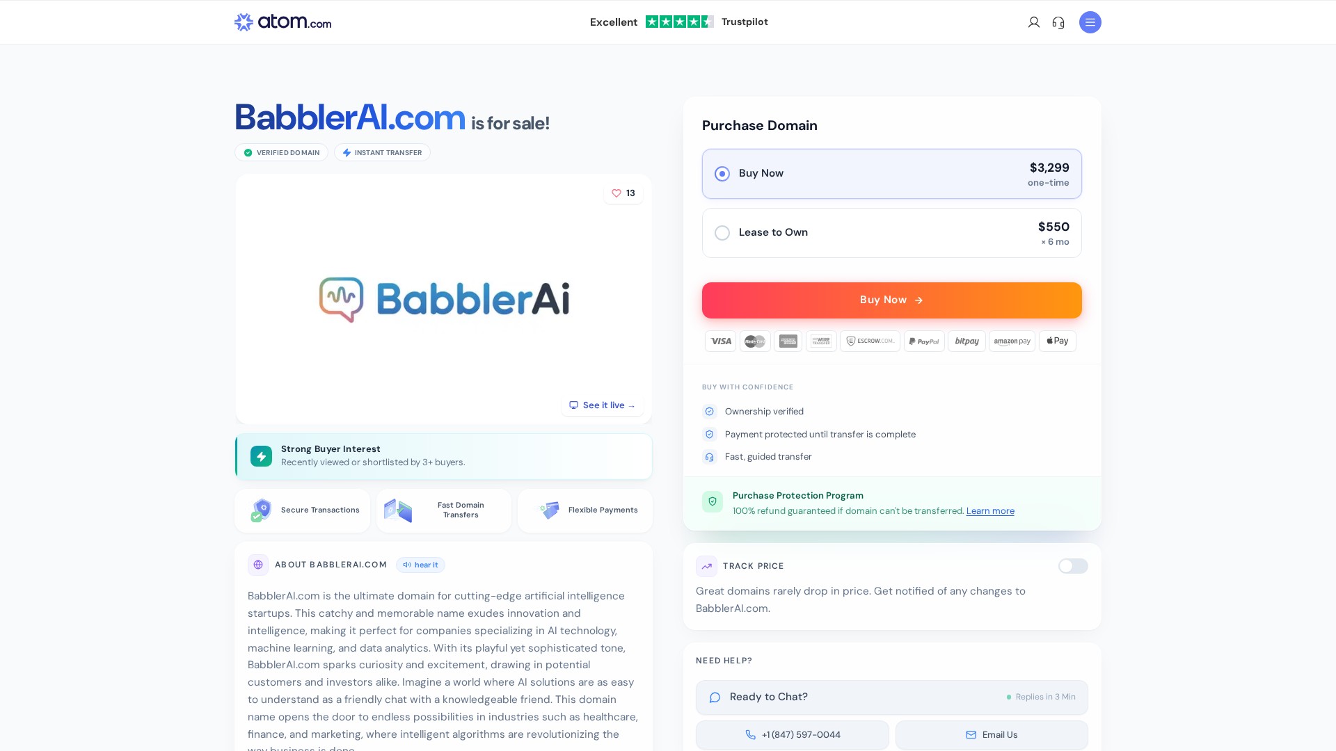 BabblerAI - AI Tool Screenshot