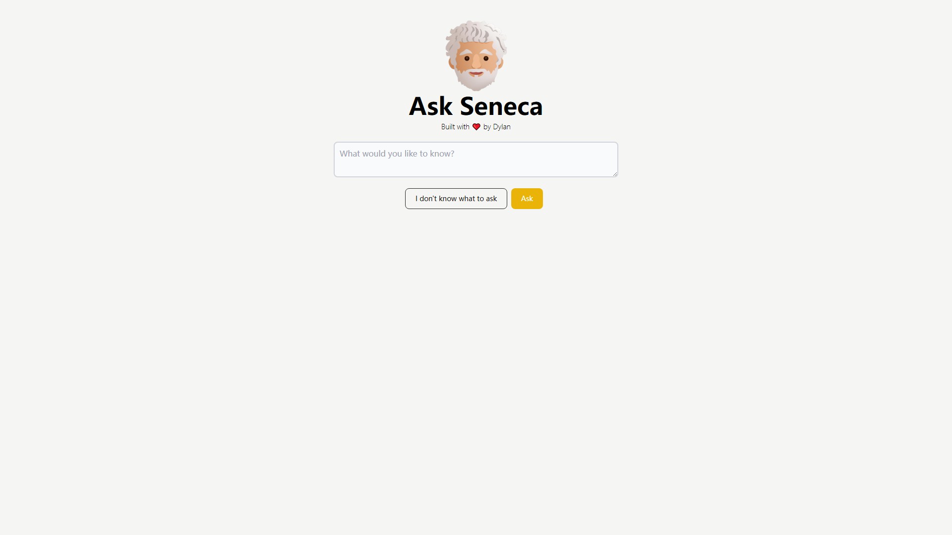 Ask Seneca