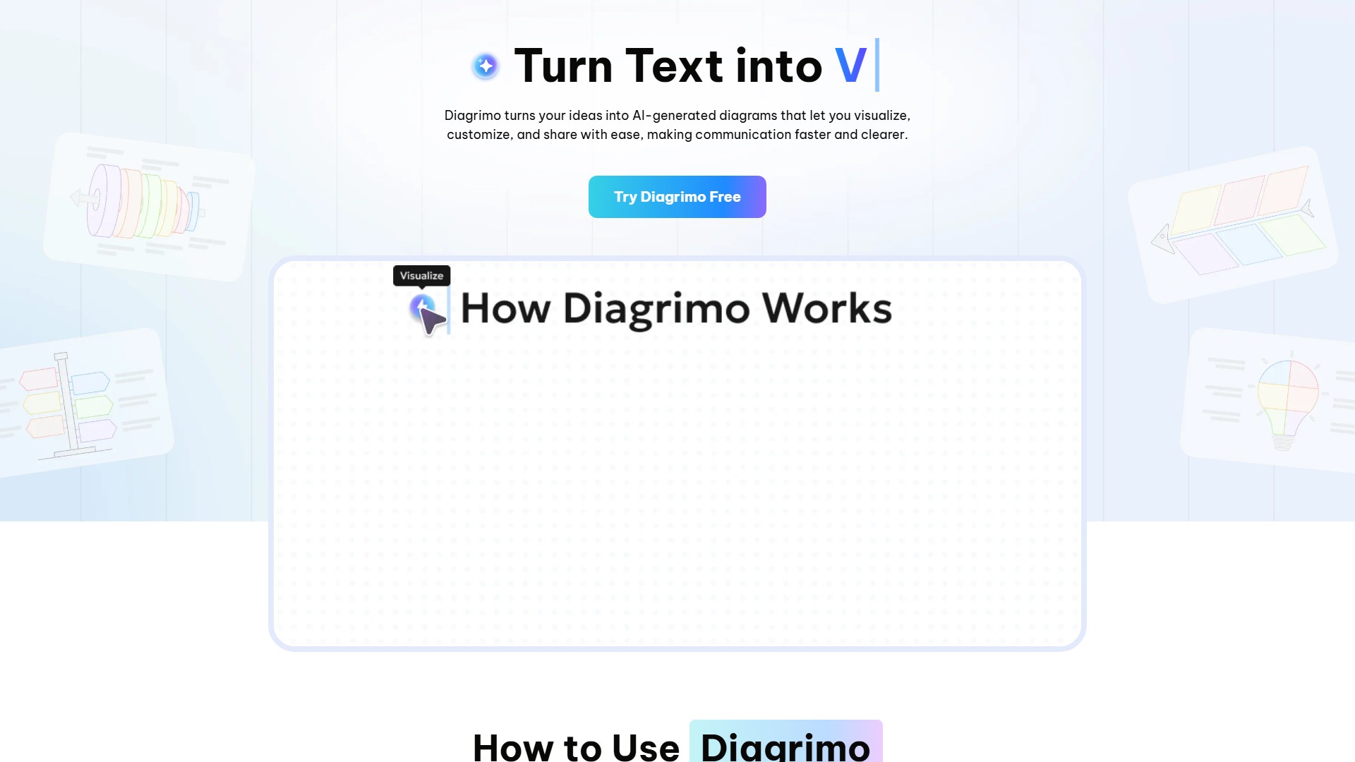 Diagrimo - AI Tool Screenshot