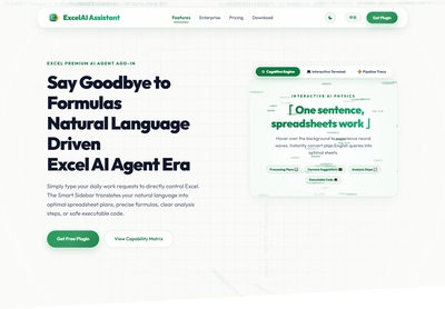 Excel AI Assistant - AI Tool