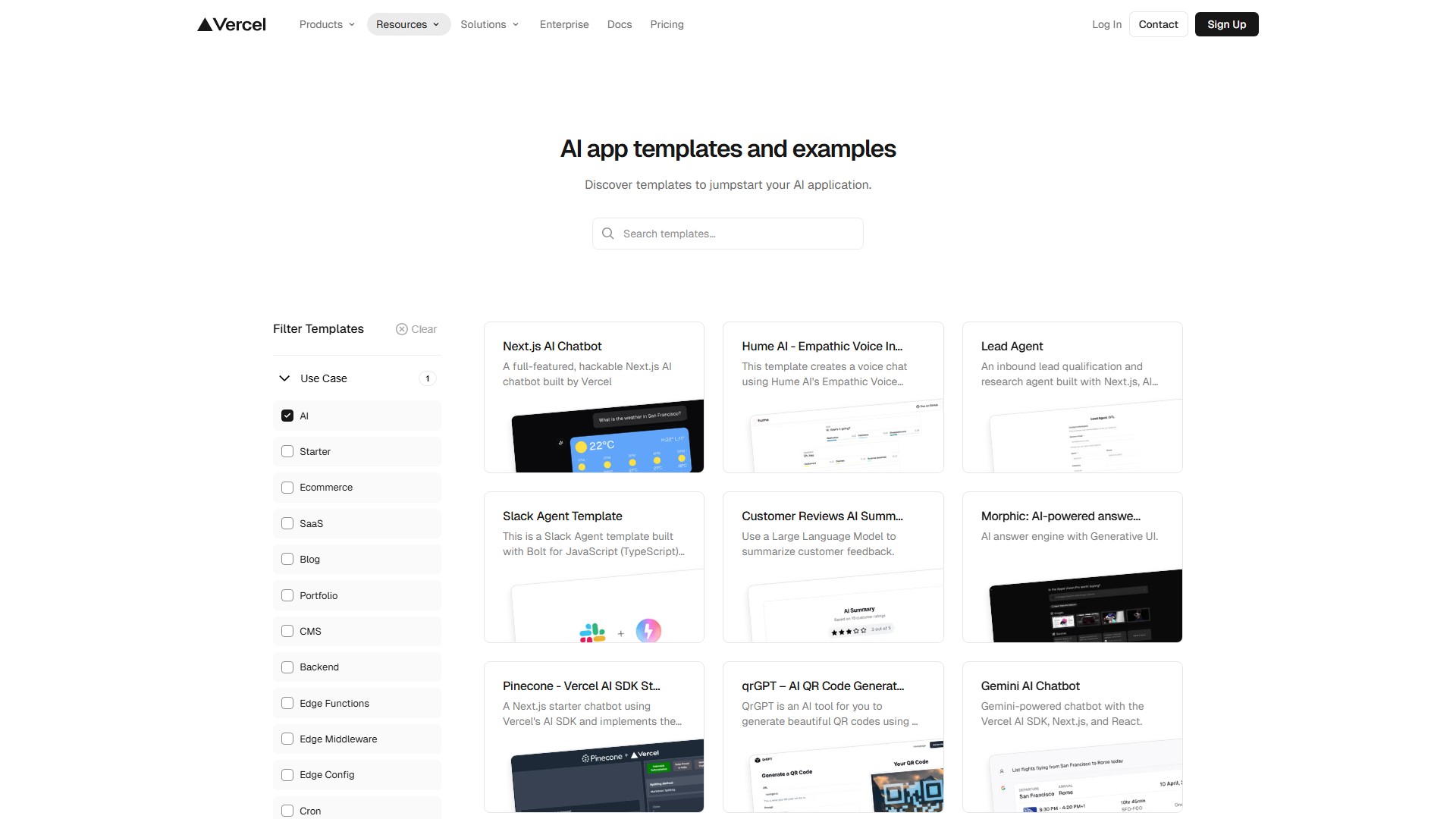 Vercel AI Playground