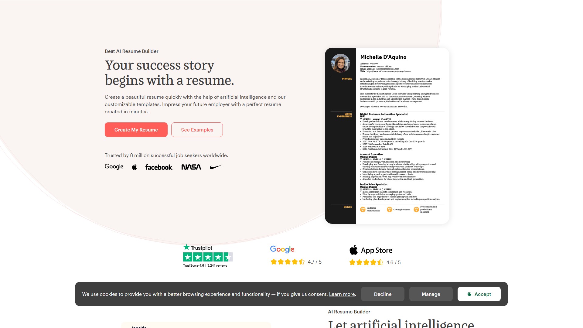 Kickresume