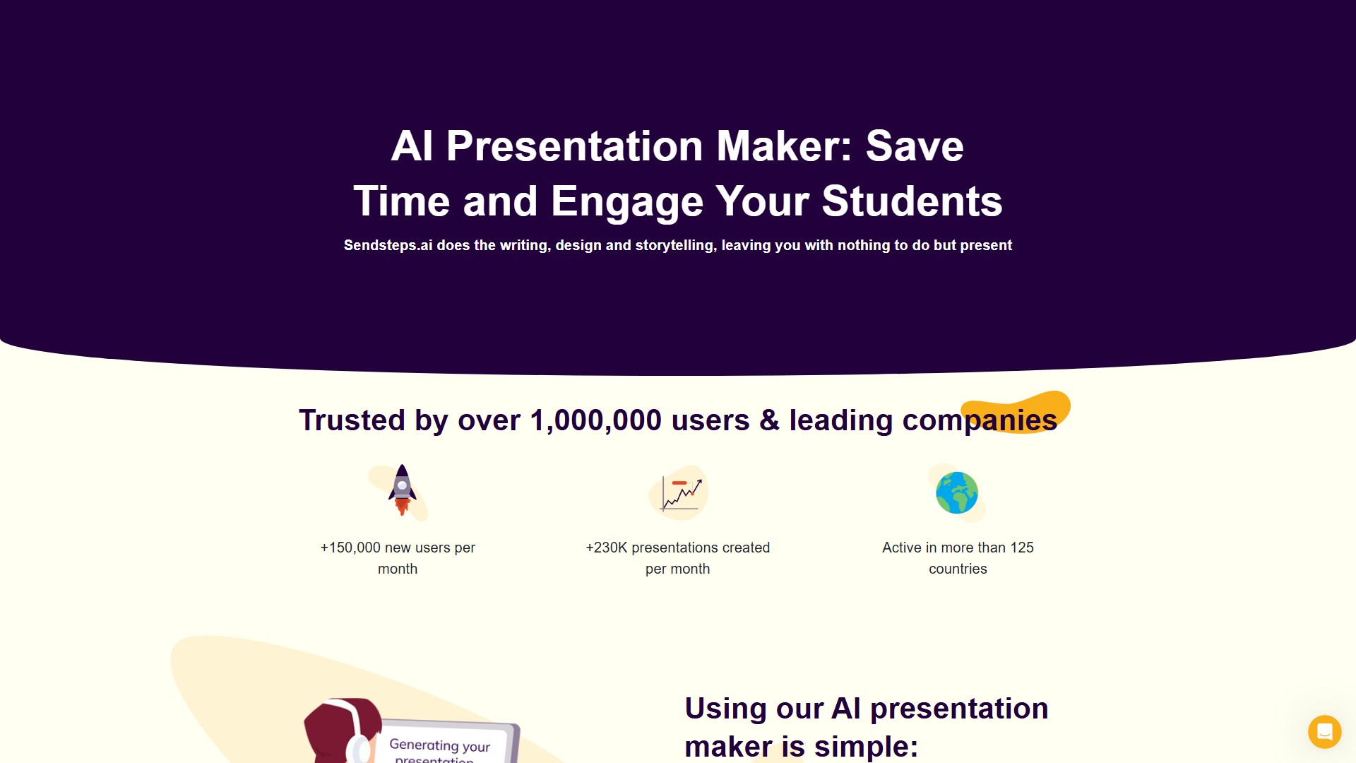 Sendsteps.ai: First AI Presentation Tool