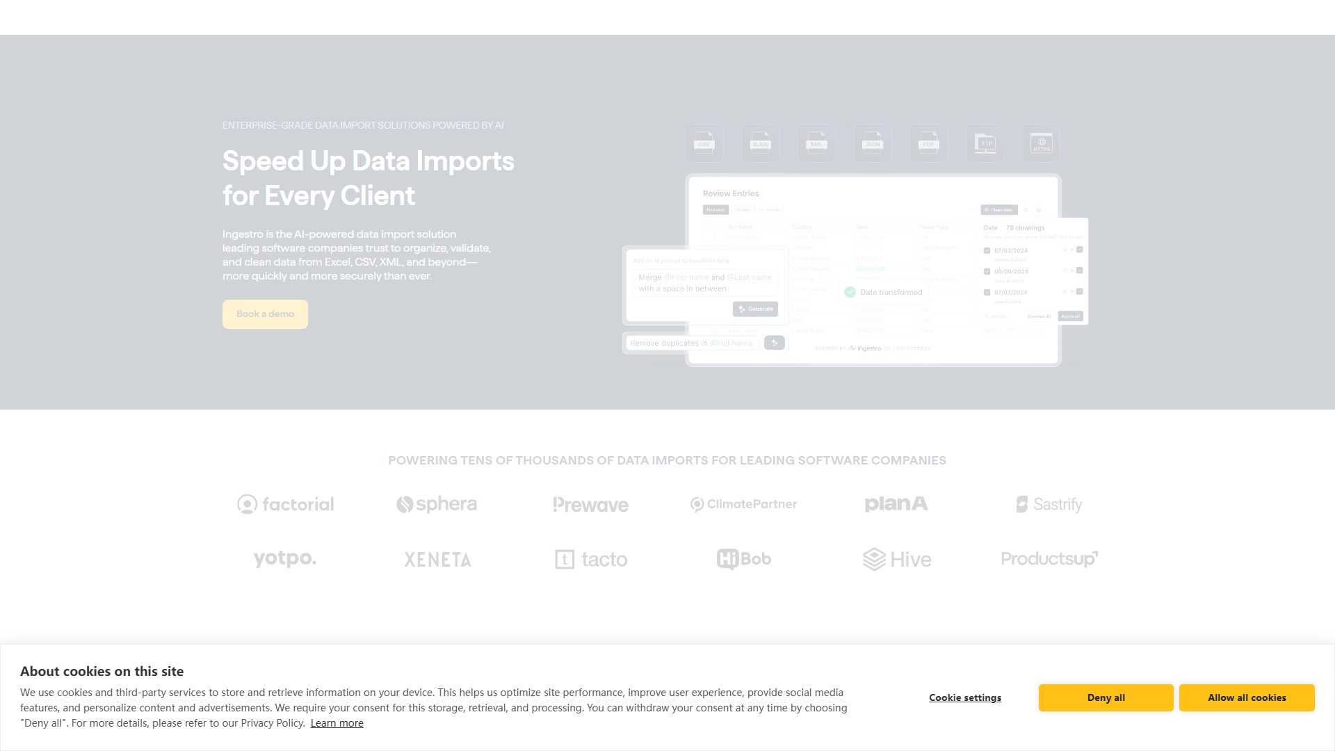 nuvo No-Code Data Pipelines