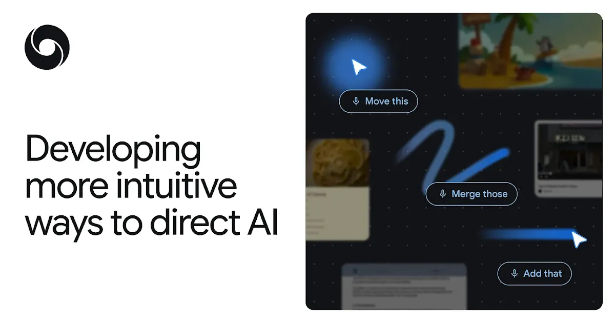 Reimagining the mouse pointer for the AI era