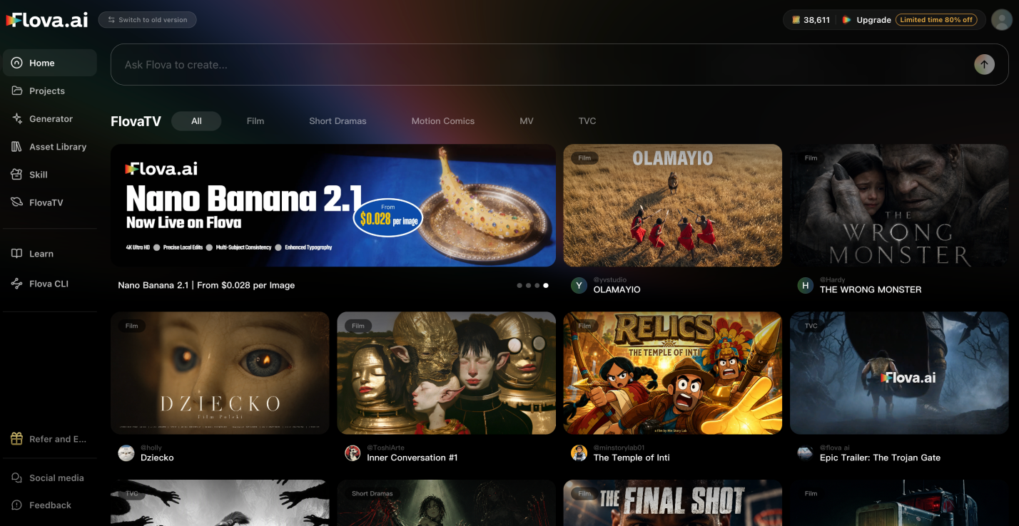 How to Make a Video With Flova AI Using Images, Scripts, Audio, and Existing Clips